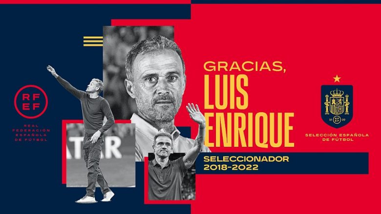 Zyrtare  Luis Enrique shkarkohet nga Spanja