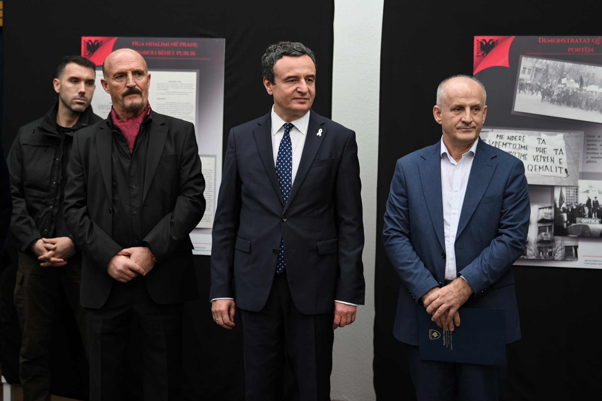 Kurti mori pjesë në ekspozitën ekspozita  Koha e shndërrimit Kosova   1968 1981  dokumente dhe dëshmi 