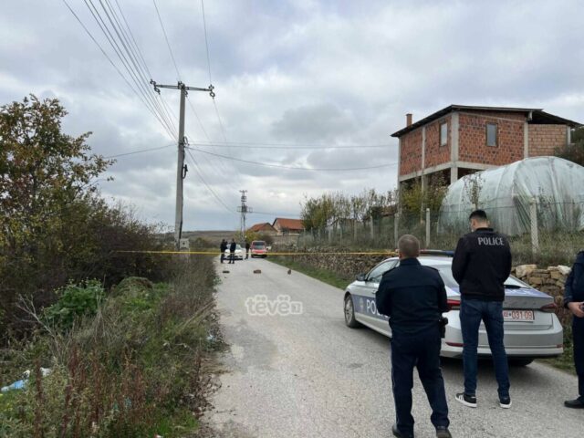 Pamje nga vendi i ngjarjes  ku dhëndri vrau dy vëllezërit në fshatin Golluboc të Malishevës