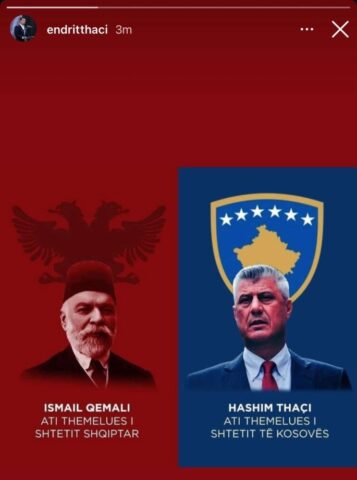 Ky është urimi i veçantë i djalit të ish presidentit Thaçi për 28 Nëntor