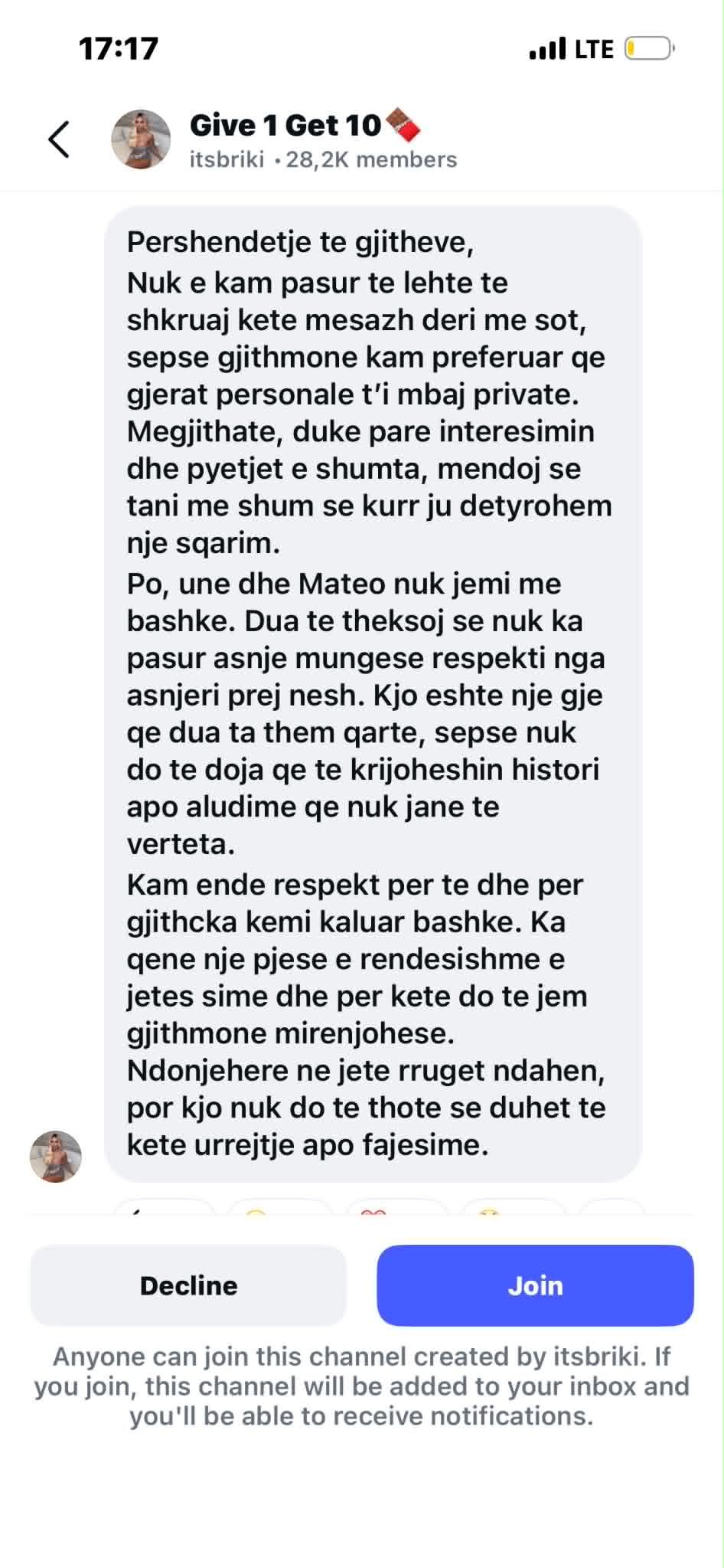 Brikena zyrtarizon ndarjen me Mateon  Rrugët tona janë ndarë